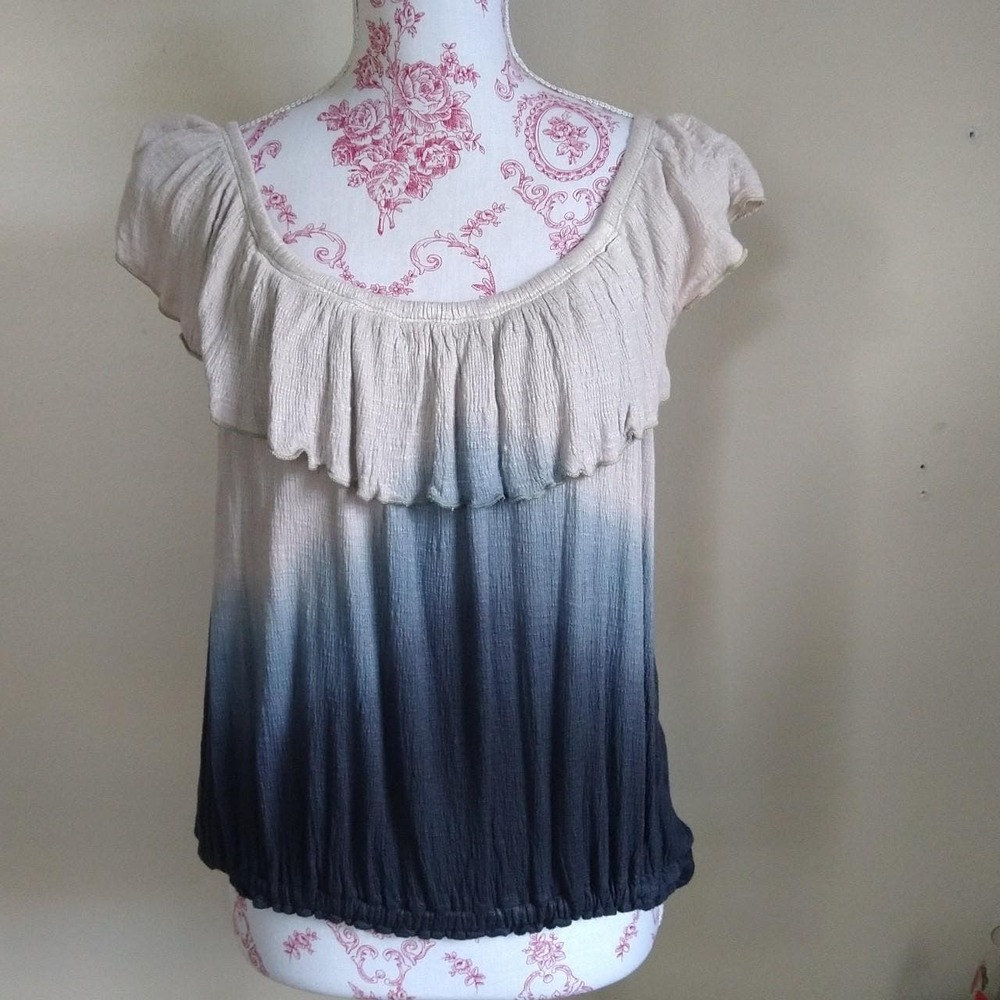 Free People‎ Blouse | NWT! Womens Ombré Blouse | Size Large - Picture 2 of 6
